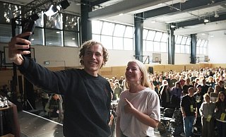 Das neue Führungsduo der Grünen Jugend - Jakob Blasel und Jette Nietzard. - Sebastian Willnow/dpa Das neue Führungsduo der Grünen Jugend - Jakob Blasel und Jette Nietzard. - Sebastian Willnow/dpa