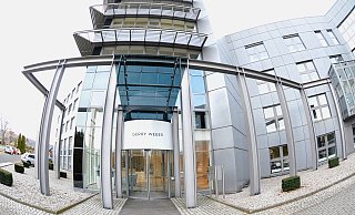 Für Dienstag, 9. Februar, ist ein Warnstreik vor dem Gebäude der Gerry Weber AG geplant. - Nicole Donath Für Dienstag, 9. Februar, ist ein Warnstreik vor dem Gebäude der Gerry Weber AG geplant. - Nicole Donath