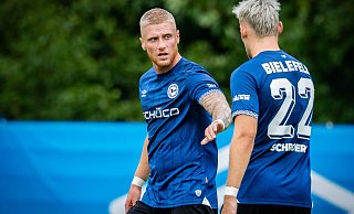 Louis Oppie nimmt Abschied von Arminia Bielefeld. - Sarah Jonek Louis Oppie nimmt Abschied von Arminia Bielefeld. - Sarah Jonek