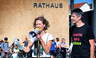Anette Klee und ihr Ehemann Ingold Klee reden im Alltag viel über Themen wie Umwelt und Mobilität. - Andreas Frücht Anette Klee und ihr Ehemann Ingold Klee reden im Alltag viel über Themen wie Umwelt und Mobilität. - Andreas Frücht