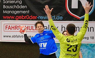 TSG-Torhüter Milan Krspogacin wird sich auch an diesem Samstag wieder Brakes Torjäger Jannis Johannmeier in den Weg stellen. - Andreas Zobe