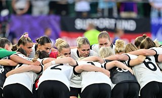 In Basel wartet die nächste EM-Herausforderung für das deutsche Frauenteam - Sebastian Christoph Gollnow/dpa In Basel wartet die nächste EM-Herausforderung für das deutsche Frauenteam - Sebastian Christoph Gollnow/dpa