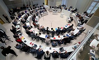 Wenn am Sonntag der Landtag neu gewählt werden würde, wäre die SPD nicht mehr stärkste Kraft im Land. (Archivbild) - Bernd Wüstneck/dpa Wenn am Sonntag der Landtag neu gewählt werden würde, wäre die SPD nicht mehr stärkste Kraft im Land. (Archivbild) - Bernd Wüstneck/dpa