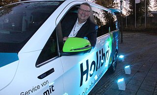 Der Höxteraner Busunternehmer Bernhard Risse ist für die Umsetzung des On-Demand-Verkehrs verantwortlich. - Burkhard Battran Der Höxteraner Busunternehmer Bernhard Risse ist für die Umsetzung des On-Demand-Verkehrs verantwortlich. - Burkhard Battran