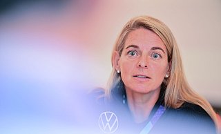 Sportdirektorin Nia Künzer: Ganz schwere Aufgabe für das DFB-Team im EM-Viertelfinale. - Sebastian Christoph Gollnow/dpa Sportdirektorin Nia Künzer: Ganz schwere Aufgabe für das DFB-Team im EM-Viertelfinale. - Sebastian Christoph Gollnow/dpa