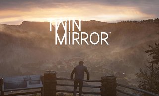 Willkommen im Spiel "Twin Mirror". Wir blicken auf die kleine Bergbau-Stadt Basswood in West Virginia. Hier spielt sich Mysteriöses ab. - Dontnod Willkommen im Spiel "Twin Mirror". Wir blicken auf die kleine Bergbau-Stadt Basswood in West Virginia. Hier spielt sich Mysteriöses ab. - Dontnod