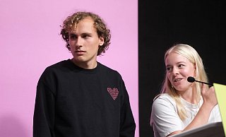 Sie führen die Grüne Jugend nun an - Jakob Blasel und Jette Nietzard - Sebastian Willnow/dpa Sie führen die Grüne Jugend nun an - Jakob Blasel und Jette Nietzard - Sebastian Willnow/dpa