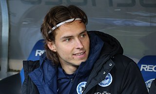 Arminia Bielefelds Neuzugang Roberts Uldrikis (26) wurde gegen Cottbus zur zweiten Halbzeit eingewechselt – nun soll im Auswärtsspiel gegen Dortmund das erste Tor folgen. - Oliver Krato,Oliver Krato Arminia Bielefelds Neuzugang Roberts Uldrikis (26) wurde gegen Cottbus zur zweiten Halbzeit eingewechselt – nun soll im Auswärtsspiel gegen Dortmund das erste Tor folgen. - Oliver Krato,Oliver Krato