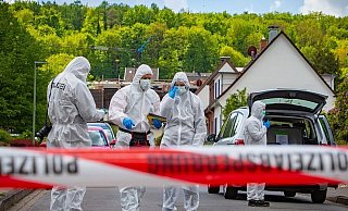Das Bild aus dem Mai 2019 zeigt die Ermittlungen nach dem Messerangriff in Stieghorst. - Mike-Dennis Müller Das Bild aus dem Mai 2019 zeigt die Ermittlungen nach dem Messerangriff in Stieghorst. - Mike-Dennis Müller