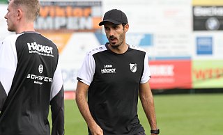 SVR-Trainer Dennis da Silva Fèlix konnte zwar über weite Strecken mit der Leistung seines Teams, nicht aber mit dem Resultat zufrieden sein. - Andreas Gerth