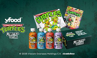 Eines von drei dieser exklusiven "Cowabunga!"-Pakete können Sie bei uns gewinnen. Hinweis: Die Figur und das Shirt können vom im Foto gezeigten Modell abweichen. - yfood Eines von drei dieser exklusiven "Cowabunga!"-Pakete können Sie bei uns gewinnen. Hinweis: Die Figur und das Shirt können vom im Foto gezeigten Modell abweichen. - yfood