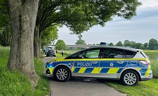 Die Polizei war den Tag über an der Weser im Einsatz - Patrick Schwemling Die Polizei war den Tag über an der Weser im Einsatz - Patrick Schwemling