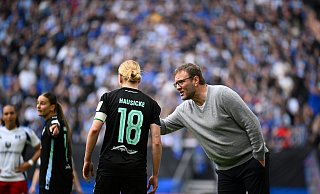 Hausicke und Horsch: Jetzt mal den FC Bayern schlagen! - Gregor Fischer/dpa Hausicke und Horsch: Jetzt mal den FC Bayern schlagen! - Gregor Fischer/dpa