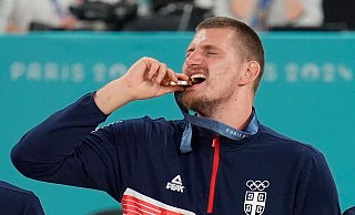 Jokic gilt als derzeit bester Basketballer der Welt. - Michael Conroy/AP Jokic gilt als derzeit bester Basketballer der Welt. - Michael Conroy/AP