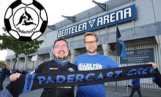 Andreas Ludwig (l.) und Stephan Simann sind leidenschaftliche SCP-Fans und schreiben für nw.de über ihren Verein. - Uwe Müller Andreas Ludwig (l.) und Stephan Simann sind leidenschaftliche SCP-Fans und schreiben für nw.de über ihren Verein. - Uwe Müller