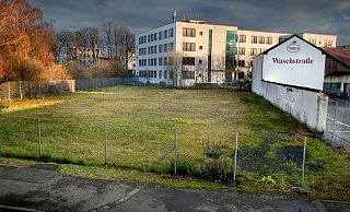 Die Fläche eignet sich laut Hagedorn als Parkplatz oder für weitere Bebauungen. - Andreas Frücht Die Fläche eignet sich laut Hagedorn als Parkplatz oder für weitere Bebauungen. - Andreas Frücht