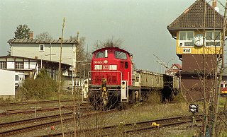 Auf der Bahnstrecke in Richtung Bremen würde neben Personenverkehr auch Güterverkehr rollen, wenn die Linie in Richtung Rahden wiederbelebt wird. - Joern Spreen-Ledebur Auf der Bahnstrecke in Richtung Bremen würde neben Personenverkehr auch Güterverkehr rollen, wenn die Linie in Richtung Rahden wiederbelebt wird. - Joern Spreen-Ledebur