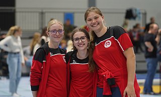 Kümmern sich: Julia Weitzel (v.l.), Juliane Bartz und Nele Bergmeier vom TVC-Jugendvorstand - Yvonne Gottschlich Kümmern sich: Julia Weitzel (v.l.), Juliane Bartz und Nele Bergmeier vom TVC-Jugendvorstand - Yvonne Gottschlich