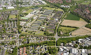 Die Barker-Kaserne: Auch das Verteidigungsministerium hat ein Auge auf das Gelände, das in Kürze von den Briten zurück gegeben wird, geworfen. - Gerd Vieler Die Barker-Kaserne: Auch das Verteidigungsministerium hat ein Auge auf das Gelände, das in Kürze von den Briten zurück gegeben wird, geworfen. - Gerd Vieler