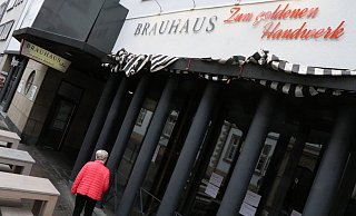 Das Brauhaus zum goldenen Handwerk soll Ende März wieder öffnen. - Holger Kosbab Das Brauhaus zum goldenen Handwerk soll Ende März wieder öffnen. - Holger Kosbab