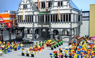 Steht jetzt im Museum: Das Lego-Rathaus. - Stadt Paderborn/Team Hundbrax Steht jetzt im Museum: Das Lego-Rathaus. - Stadt Paderborn/Team Hundbrax