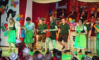 Die Freunde und Familie der Prinzessin landeten mit ihrem Auftritt einen Volltreffer. - Josef Köhne Die Freunde und Familie der Prinzessin landeten mit ihrem Auftritt einen Volltreffer. - Josef Köhne