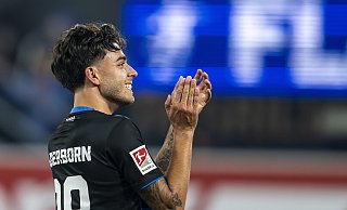 Lucas Copado bescherte dem SC Paderborn mit seinem Treffer in der 90. Minute gegen Bochum drei wichtige Punkte. - picture alliance/dpa Lucas Copado bescherte dem SC Paderborn mit seinem Treffer in der 90. Minute gegen Bochum drei wichtige Punkte. - picture alliance/dpa