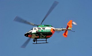 Der Polizeihubschrauber kam im Kreis Gütersloh zum Einsatz. - Symbolfoto/ Nicole Donath Der Polizeihubschrauber kam im Kreis Gütersloh zum Einsatz. - Symbolfoto/ Nicole Donath