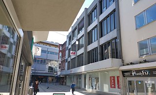 Momentan ist in der Innenstadt wenig los. - Susanne Barth Momentan ist in der Innenstadt wenig los. - Susanne Barth