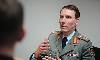 Christian Freuding, der den Planungsstab im Verteidigungsministerium leitet, begleitete vor zwei Wochen Generalinspekteur Carsten Breuer in die Ukraine. - Kay Nietfeld/dpa Christian Freuding, der den Planungsstab im Verteidigungsministerium leitet, begleitete vor zwei Wochen Generalinspekteur Carsten Breuer in die Ukraine. - Kay Nietfeld/dpa