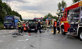 Schwerer Unfall auf dem Ostring in Bielefeld. - Charlotte Mahncke Schwerer Unfall auf dem Ostring in Bielefeld. - Charlotte Mahncke
