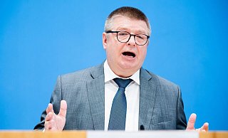 Thomas Haldenwang, Präsident des Bundesamtes für Verfassungsschutz. - Christoph Soeder/dpa Thomas Haldenwang, Präsident des Bundesamtes für Verfassungsschutz. - Christoph Soeder/dpa