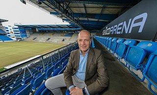 Der 65-jährige Rainer Schütte ist seit Ende Juni 2021 Präsident von Arminia Bielefeld. Er folgte auf Hans-Jürgen Laufer. - Andreas Zobe Der 65-jährige Rainer Schütte ist seit Ende Juni 2021 Präsident von Arminia Bielefeld. Er folgte auf Hans-Jürgen Laufer. - Andreas Zobe