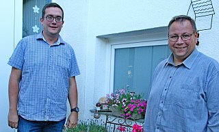 Nils Goedeke (links) und Thomas Jahn setzen sich dafür ein, dass in Leopoldshöhe weiterhin eine starke sozialdemokratische Handschrift erkennbar ist. - Knut Dinter Nils Goedeke (links) und Thomas Jahn setzen sich dafür ein, dass in Leopoldshöhe weiterhin eine starke sozialdemokratische Handschrift erkennbar ist. - Knut Dinter