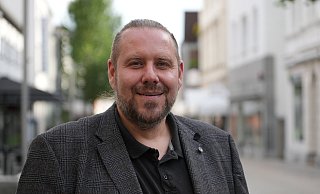 Der 47-jährige Jörn Döring tritt für die Freien Wähler (UWG) als Bürgermeisterkandidat an. - Gerald Dunkel Der 47-jährige Jörn Döring tritt für die Freien Wähler (UWG) als Bürgermeisterkandidat an. - Gerald Dunkel
