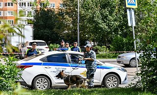 Im Zuge des Moskauer Angriffskrieges gegen die Ukraine kommt es immer wieder auch auf russischem Gebiet zu Sprengstoffanschlägen. - Cao Yang/XinHua/dpa Im Zuge des Moskauer Angriffskrieges gegen die Ukraine kommt es immer wieder auch auf russischem Gebiet zu Sprengstoffanschlägen. - Cao Yang/XinHua/dpa
