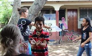 Eine Delegation aus Löhne besucht im Jahr 2017 das Straßenkinderprojekt in Condega. - Daniel Freese Eine Delegation aus Löhne besucht im Jahr 2017 das Straßenkinderprojekt in Condega. - Daniel Freese