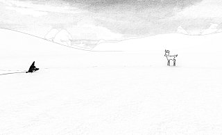 Verirrt im Nirgendwo: Das schwarze Wolfsjunge und das weiße Rehkitz. - Gearbox Publishing/Casus Ludi Verirrt im Nirgendwo: Das schwarze Wolfsjunge und das weiße Rehkitz. - Gearbox Publishing/Casus Ludi