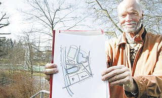 Grobe Skizze: So oder ähnlich könnte ein Naturbad in Bünde aussehen. - Meiko Haselhorst Grobe Skizze: So oder ähnlich könnte ein Naturbad in Bünde aussehen. - Meiko Haselhorst