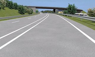 Verlegung gefordert: Eine Grafik, die die neue Schleife zur Anbindung Ottbergens an die umgebaute B 64 zeigt. Das Aktionsbündnis fordert eine Verlegung. - Wiederer Ingenieurbuero/Straßen NRW Verlegung gefordert: Eine Grafik, die die neue Schleife zur Anbindung Ottbergens an die umgebaute B 64 zeigt. Das Aktionsbündnis fordert eine Verlegung. - Wiederer Ingenieurbuero/Straßen NRW
