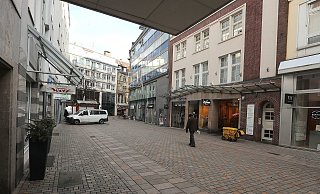 Die Niedernstraße in Bielefeld. - Wolfgang Rudolf Die Niedernstraße in Bielefeld. - Wolfgang Rudolf