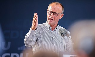 Aus Sicht von Friedrich Merz steht Deutschland sportlich nicht da, wo das Land stehen sollte. - Jan Woitas/dpa Aus Sicht von Friedrich Merz steht Deutschland sportlich nicht da, wo das Land stehen sollte. - Jan Woitas/dpa