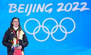 Die ehemalige Biathletin Denise Herrmann-Wick hat erneut Nachwuchs bekommen. - Andrew Medichini/AP/dpa Die ehemalige Biathletin Denise Herrmann-Wick hat erneut Nachwuchs bekommen. - Andrew Medichini/AP/dpa