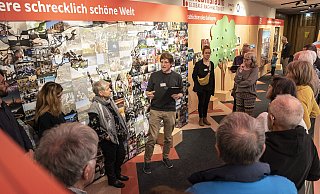 Die neue Dauerausstellung "Erlebnisraum Globale Nachhaltigkeit" zeigt den Besucherinnen und Besuchern Lösungsansätze, die es bereits heute schon gibt. - Dieckmann-Fotodesign l Bielefeld Die neue Dauerausstellung "Erlebnisraum Globale Nachhaltigkeit" zeigt den Besucherinnen und Besuchern Lösungsansätze, die es bereits heute schon gibt. - Dieckmann-Fotodesign l Bielefeld