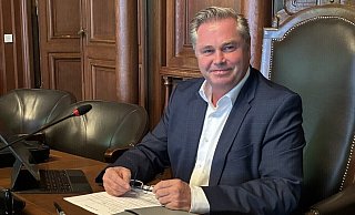Bürgermeister Tim Kähler lobte im Haupt- und Finanzausschuss ausdrücklich die Arbeit der Marketinggesellschaft Pro Herford. - Matthias Bungeroth Bürgermeister Tim Kähler lobte im Haupt- und Finanzausschuss ausdrücklich die Arbeit der Marketinggesellschaft Pro Herford. - Matthias Bungeroth