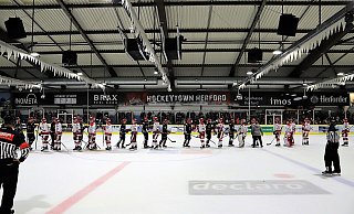 Hockeytown Herford: Nach der Spielabsage von Freitag sind die Ice Dragons jetzt auswärts gefordert. - Jürgen Feyerabend Hockeytown Herford: Nach der Spielabsage von Freitag sind die Ice Dragons jetzt auswärts gefordert. - Jürgen Feyerabend