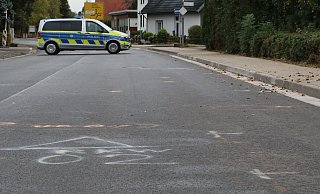 Hier kam es zum Unfall. - Nina Könnemann Hier kam es zum Unfall. - Nina Könnemann