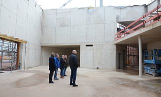Die künftige Aula der Rahdener Sekundarschule bietet rund 250 Plätze und wird multifunktional genutzt. - Joern Spreen-Ledebur Die künftige Aula der Rahdener Sekundarschule bietet rund 250 Plätze und wird multifunktional genutzt. - Joern Spreen-Ledebur