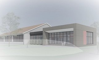 So wird das Jahrgangshaus 2 der Grundschule Borgentreich aussehen: Die Skizze stammt aus dem Vorentwurf des Architekturbüros. - Köhler+Otto Architekten PartGmbB So wird das Jahrgangshaus 2 der Grundschule Borgentreich aussehen: Die Skizze stammt aus dem Vorentwurf des Architekturbüros. - Köhler+Otto Architekten PartGmbB