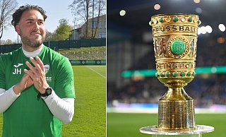 In dieser so famosen Saison 2024/2025 bleibt für den FC Gütersloh vor allem ein großes Ziel: die Qualifikation für den DFB-Pokal-Wettbewerb. - Jens Dünhölter/dpa In dieser so famosen Saison 2024/2025 bleibt für den FC Gütersloh vor allem ein großes Ziel: die Qualifikation für den DFB-Pokal-Wettbewerb. - Jens Dünhölter/dpa